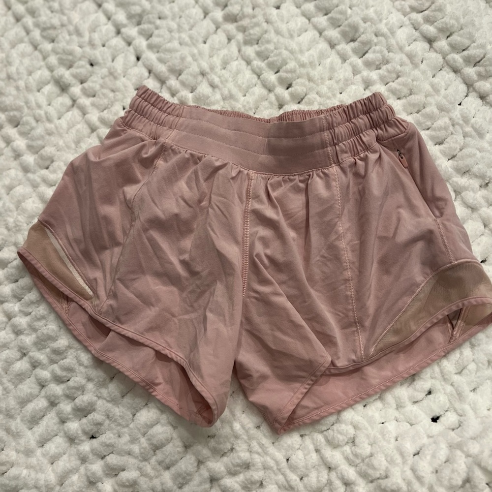 Lululemon Hottie Hot pink shorts size 4